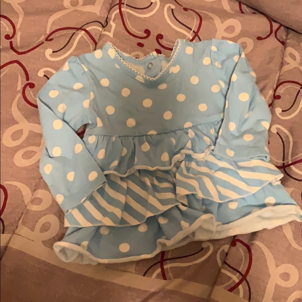 Long sleeve infant girl shirt